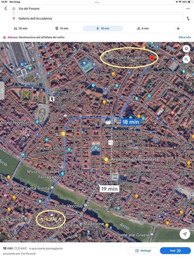 Uffizi & Santo Spirito Family/Groups Apartment Florence Luaran gambar