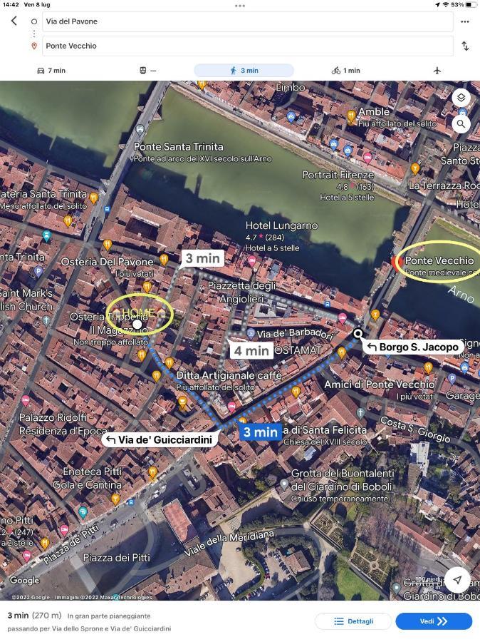 Uffizi & Santo Spirito Family/Groups Apartment Florence Luaran gambar