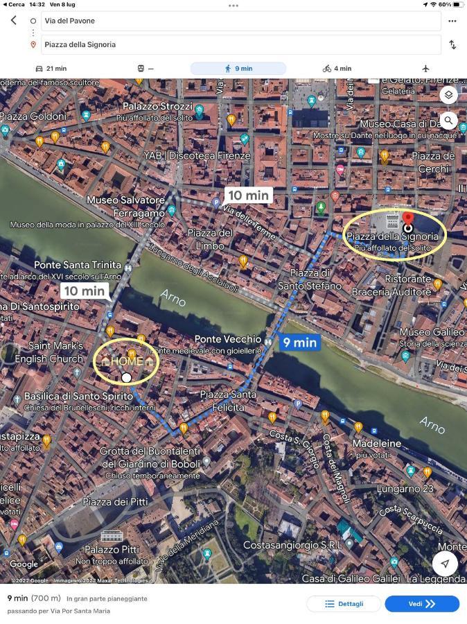 Uffizi & Santo Spirito Family/Groups Apartment Florence Luaran gambar