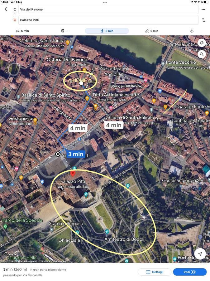 Uffizi & Santo Spirito Family/Groups Apartment Florence Luaran gambar